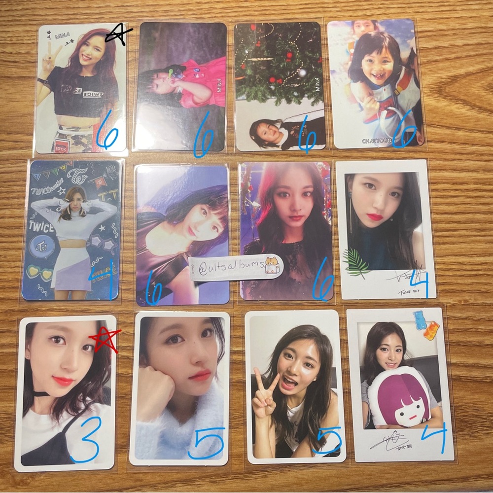 Twice Misc Photocard Set